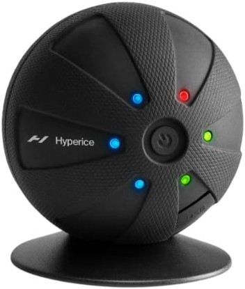 Picture of Hyperice Hypersphere Go Vibrating Ball Deep Tissue Massage Muscle Recovery | Myofascial Release for Trigger Points | Maintain Flexibility and Range of Motion | 3 Speeds | 2 Hour Battery Life | FSA-HSA