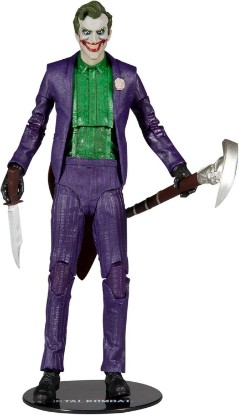 Picture of McFarlane Toys Mortal Kombat The Joker 7" Action Figure with Accessories | Mortal Kombat 7 Inch Action Figure Wave 7 - Joker
