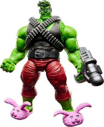 Picture of Marvel Legends Series Professor Hulk, Incredible Hulk Comics Collectible 6-Inch Scale Action Figure Set