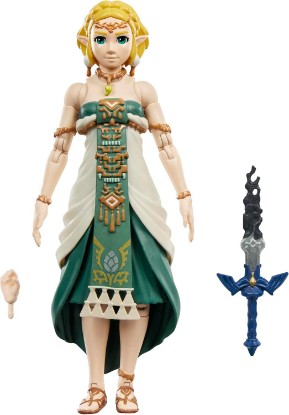 Picture of Hasbro The Legend of Zelda Heroes of Hyrule Princess Zelda | The Legend of Zelda: Tears of the Kingdom Premium Collectible 6-Inch Action Figure