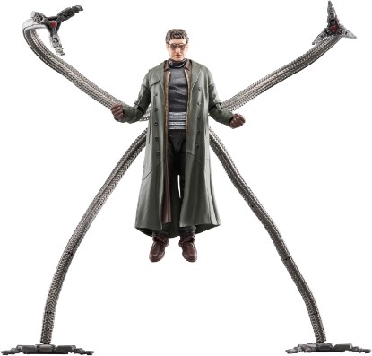 Picture of Marvel Legends Series Doc Ock, Spider-Man: No Way Home Collectible, Deluxe 6-Inch Action Figure, 4 Accessories, Ages 4 and Up