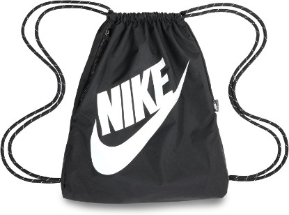 Picture of Nike Unisex Adult Heritage Classics Drawstring Bag Backpack (13L) | Mens and Womens