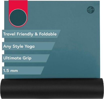 Picture of Manduka GRP Adapt Travel Yoga Mat 71" - 1.5mm | Foldable & Travel friendly | Ultimate Grip | Sweat ready for Any Style of Yoga | 71 x 24 x 1/16 inches