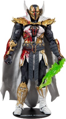 Picture of McFarlane Toys Mortal Kombat Malefik Spawn Bloody Disciple 7" Action Figure with Accessories | Mortal Kombat 7 Inch Action Figure Wave 3 - Bloody Malefik Spawn