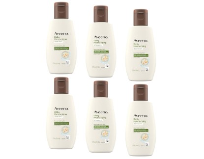 Picture of Aveeno Daily Moisturizing Body Wash, Travel Size, 2 Fluid Ounce (Pack of 6)