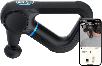 Picture of TheraGun Therabody Prime 6th Gen Deep Tissue Massage Gun | Black | Powerful Percussive Massage With 5 Speeds & A Rugged, Durable Design to Relieve Muscle Pain & Speed Up Recovery