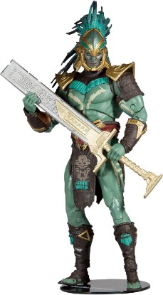 Picture of McFarlane Toys Mortal Kombat Kotal Kahn 7" Action Figure with Accessories | Mortal Kombat 7 Inch Action Figure Wave 7 - Kotal Kahn