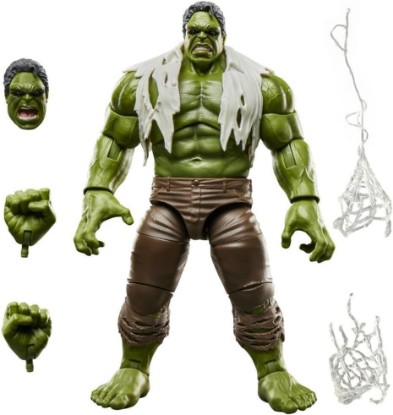 Picture of Marvel Legends Series Hulk, Spider-Man: Brand New Day Collectible 6-Inch Action Figure Set | Marvel Legends Spider-Man Brand New Day 7 Inch Action Figure Deluxe - Hulk