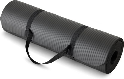 Picture of Amazon Basics Extra Thick Exercise Yoga Mat with Carrying Strap