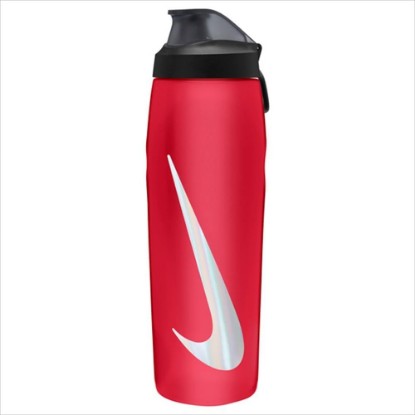 Picture of Nike HY9000-640 Refillable Bottle Locking Lid 32oz University Red/Black 32oz/976ml
