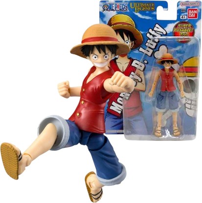 Picture of BANDAI - Ultimate Legends - One Piece Action Figure 12 cm - Monkey D. Luffy - Official One Piece Licence - Articulated Luffy Figure - Toy for Children from 4 Years - VE91031
