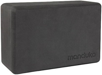 Picture of Manduka Foam Yoga Block - Recycled EVA Foam Block with Ergonomic Support, Yoga Equipment, Home Gym Accessory, & Pilates Tool, Lightweight for Travel, High Density, Comfortable Edges