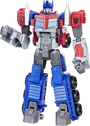 Picture of Transformers Toys Heroic Optimus Prime Action Figure - Timeless Large-Scale Figure, Changes into Toy Truck - Toys for Kids 6 and Up, 11-inch (Amazon Exclusive)
