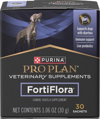 Picture of Purina Pro Plan Veterinary Supplements FortiFlora Probiotic Powder for Dogs, Daily Support for Digestive and Immune Health and Occasional Diarrhea