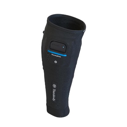 Picture of Therabody RecoveryPulse Calf - Compression and Vibration Sleeve for On The Go Relief, Reduce Soreness and Pain in Lower Legs, Increase Flexibility (Medium)