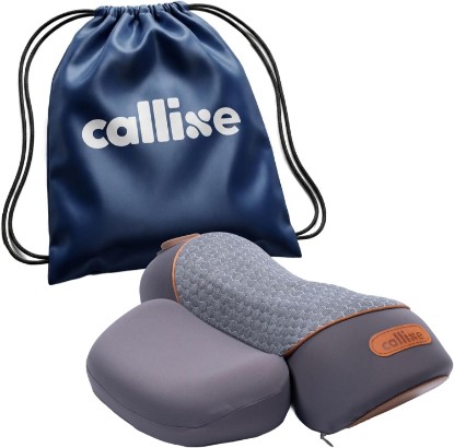 Picture of CALLIXE Original TheraPillow – 3-in-1 Neck Massager Pillow with Heat & Gentle Traction | Relaxing Neck & Shoulder Support with Vibration Massage, Wireless Design & USB-C Charging