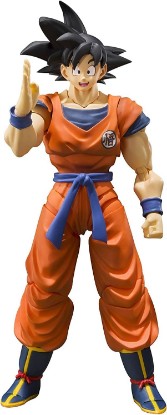 Picture of TAMASHII NATIONS - Dragon Ball Z - Son Goku - A Saiyan Raised on Earth - S.H.Figuarts Action Figure | Dragonball Z 6 Inch Action Figure S.H. Figuarts - Son Goku Raised On Earth Reissue