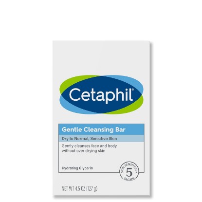 Picture of Cetaphil Gentle Cleansing Bar, 4.5-Ounce Bar (Pack of 6)