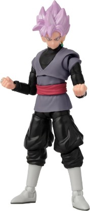 Picture of Dragon Ball Evolve - Dragon Ball Super - Super Saiyan Rose Goku Black 5" Action Figure | Dragonball Super 5 Inch Action Figure Evolve - Super Saiyan Rose Goku Black