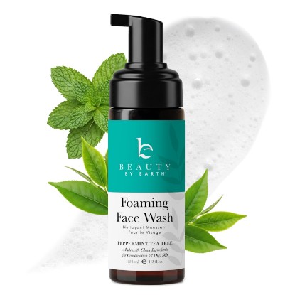 Picture of Foaming Face Wash Cleanser – USA Made with Natural & Organic Ingredients | Vegan Facial Wash, Gentle Daily Cleanser for Sensitive, Oily & Acne Prone Skin