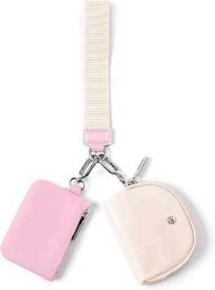 Picture of Mum's memory Mini Zip Around Wristlet Wallets for Women -KeyChain Wallet with Detachable Dual Pouch Wristlet -Key Chain Coin Purse Small Wallets