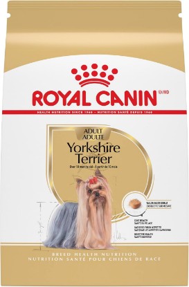 Picture of ROYAL CANIN Yorkshire Terrier Adult Dry Dog Food, 2.5 lb Bag | Skin Health with Biotin & Omega Fatty Acids, Early Aging Support, For Adult Yorkshire Terriers, Specialized Small Kibble