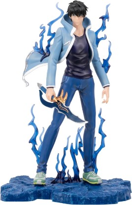 Picture of Total Anime Jinwoo - 9-Inch Collector Statue with Environmental Base and Premium