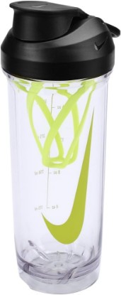 Picture of Nike TR RECHARGE SHAKER BOTTLE 2.0 24OZ; CLEAR/BLACK/VOLT