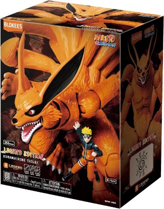Picture of BLOKEES - Naruto Shuppuden LE01 Nine Tails Kurama - Model Kit - Assembly Required - No Tools - No Paint - No Glue - No Cutting - Age 14+ | No tools, glue, paint or cutting required