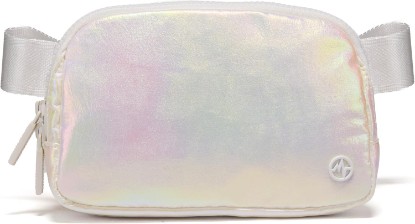 Picture of Pander Nylon Fanny Pack for Women, Two-Way Zipper Crossbody Bag