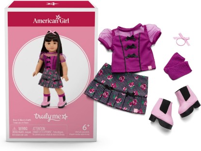 Picture of American Girl Truly Me 18-inch Doll Outfit, Bows & Blooms Outfit, for Ages 6+