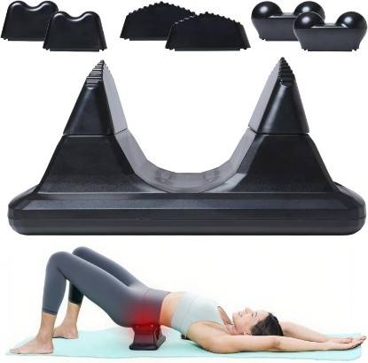 Picture of Psoas Release Tool - 3-in-1 Massage Tool - Psoas Muscle Release Tool Flexor, Back, Glute, Iliacus, and Neck Pain Trigger Point and Myofascial Release Tool - Night Black [Patent Pending]