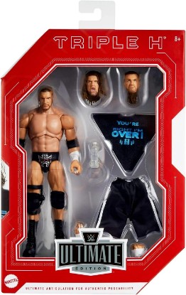 Picture of WWE Ultimate Edition Monday Night War Triple H Action Figure with Accessories, Build-a-Figure Parts