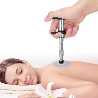 Picture of Dreamtrue Adjustable Chiropractic Adjusting Tool, Chiropractor Massage Tool for Face, Joint Pain and More Effective, 0-280N