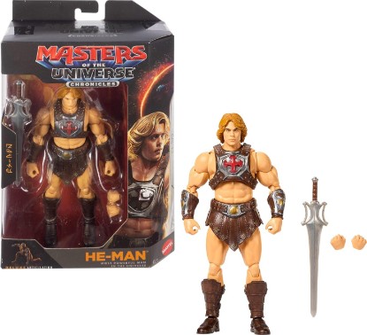 Picture of Masters of the Universe Action Figure Chronicles He-Man, 6.5 Inch 2026 Movie Accurate Hero, 30 Points Articulation