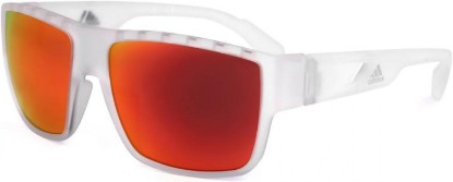 Picture of adidas Sunglasses Adidas Sport SP 0006 26G Crystal/Smokey Orange Mirror Lens