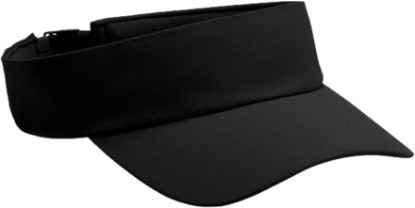 Picture of lululemon Athletica Lululemon Adjustable Sweat Visor (Black), One Size