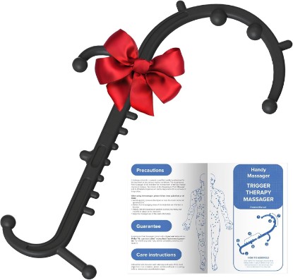 Picture of Ranarose Deep Tissue Back & Neck Massager for Body Muscle Pain Relief | Trigger Point Massage Tool for Full Body, Shoulders, Legs, Muscle Knot Remover, for Self-Massage, Pressure Point Massage Tool