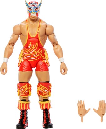 Picture of Mattel WWE Elite El Grande Americano Action Figure & Accessories | Series #126 Set, 6-inch Collectible El Grande Americano with 25 Articulation Points & Swappable Hands​