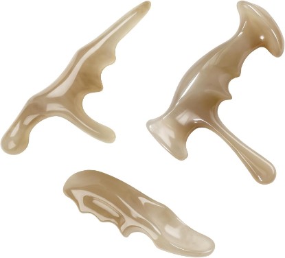 Picture of Manual Trigger Point Massage Tool With Thumb Saver For Deep Tissue Massage | One-Piece Molded Resin, No Parting Lines & Smooth Skin-Friendly. Ergonomic Build Saves Massage Effort For Deep Tissue Massage