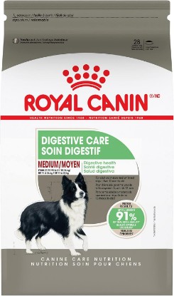 Picture of ROYAL CANIN Canine Care Nutrition Medium Digestive Care Adult Dry Dog Food, 17 lb Bag