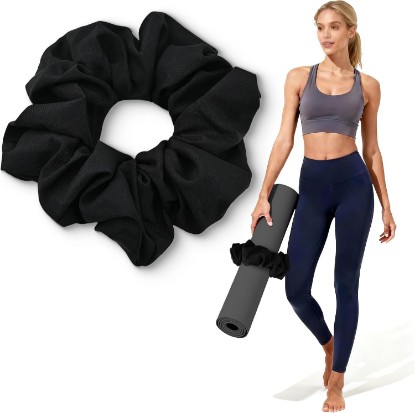 Picture of Yoga Mat Scrunchie - Stylish Holder, Durable & Elastic Fabric - Fits All Standard Mats (Mat Not Included)