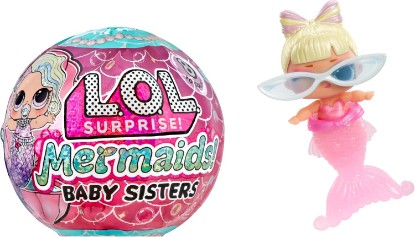 Picture of LOL Surprise Mermaids Baby Sisters with Color Change Tail, 8 Dolls to Collect, Fashion Accessories, Great Gift for Kids Ages 4+