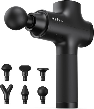 Picture of opove M3 Pro 2 Massage Gun Deep Tissue for Workout Recovery, Black | Percussion Muscle Massager, Handheld Therapy, 4-8 Hours Battery Life, Powerful, Quiet, Ideal for Athletes and Fast Recovery ClimeCo Certified