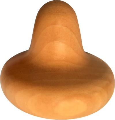 Picture of The Pressure Positive Co. Original Knobble Wooden Massage Tool | Ergonomic Trigger-Point & Deep-Tissue Pelief; Portable, Durable Wood Knob for Therapists & Self-Care Recovery