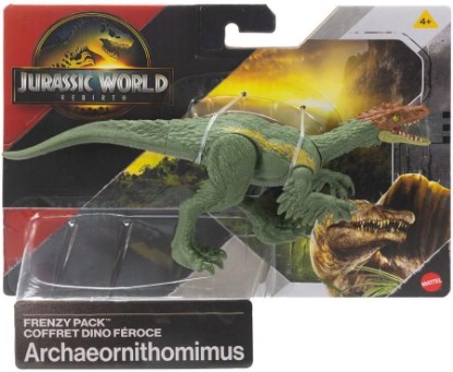 Picture of Jurassic World Rebirth Frenzy Pack Archaeornithomimus Action Figure
