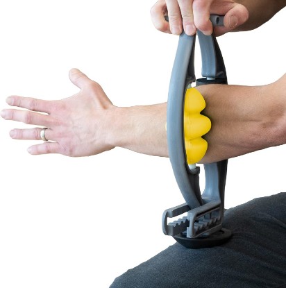 Picture of Rolflex Arm & Leg Massager Roller – Muscle Roller to Address Golfer’s Elbow | Tennis Elbow, Carpal Tunnel & More – Arm & Leg Massage Roller for Inflammation & Faster Recovery
