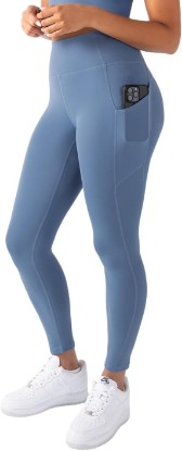Picture of YITTY Active Workout Leggings for Womens – High Waisted Pocket Leggings, Yoga Pants for Workout Athletic, Gym