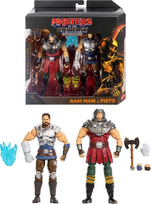 Picture of Masters of the Universe Chronicles 2 Action Figures, 6.5 Inch 2026 Movie Accurate Ram Man & Fisto Deluxe Articulation (Amazon Exclusive)