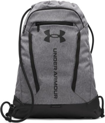 Picture of Under Armour Unisex Hustle Sackpack, (025) Castlerock/Black/Black, One Size Fits Most